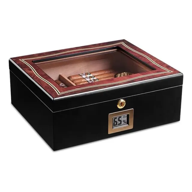 Humidor Puros. Madera Cedro.