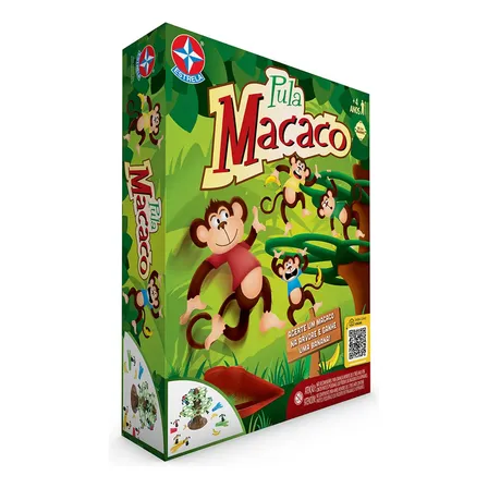 Jogo Pula Macaco Entretenimento E Diversão Estrela Português