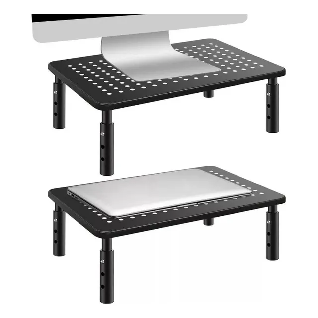 Admite Base De Impresora Para Monitor De 3 Alturas