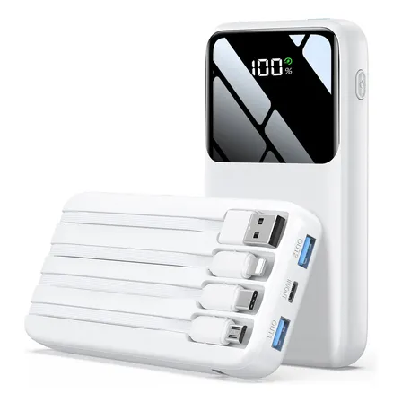 Carregador Portátil Power Bank 20000mah Turbo Ultra-rápido