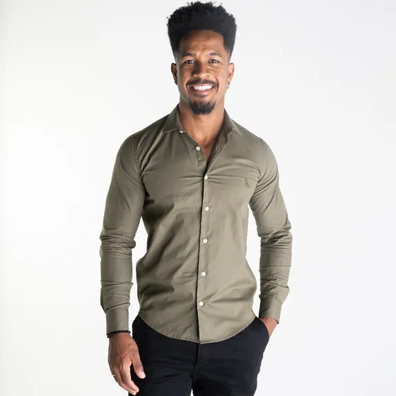 Camisa Reserva Enxuto Verde Militar