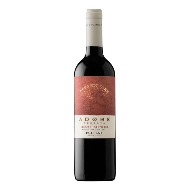 Vino Tinto Adobe Cabernet Sauvignon750 Ml (chile) Orgánico