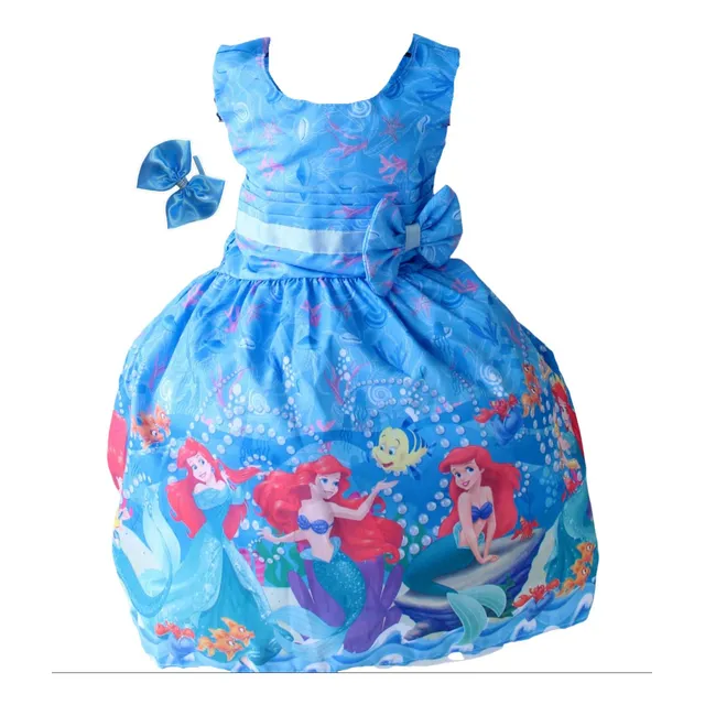 Vestido Charmoso Tematico Minnie Princesas