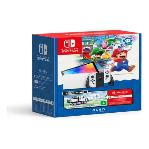 Nintendo Switch HAC-001 (JPN) 32GB Standard cor vermelho-neón y