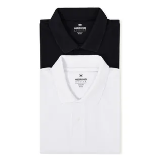 Kit Com 2 Camisas Polo BĂĄsicas Masculinas Em Piquet Hering Kit Com 2 Camisas Polo BĂĄsicas Masculinas Em Piquet Hering