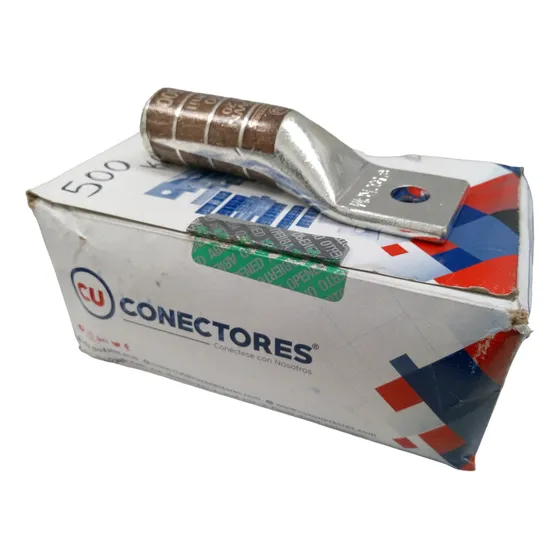 Terminal Compresión Barracuda 500 Mcm Cobre Estañado Ojo 1/2