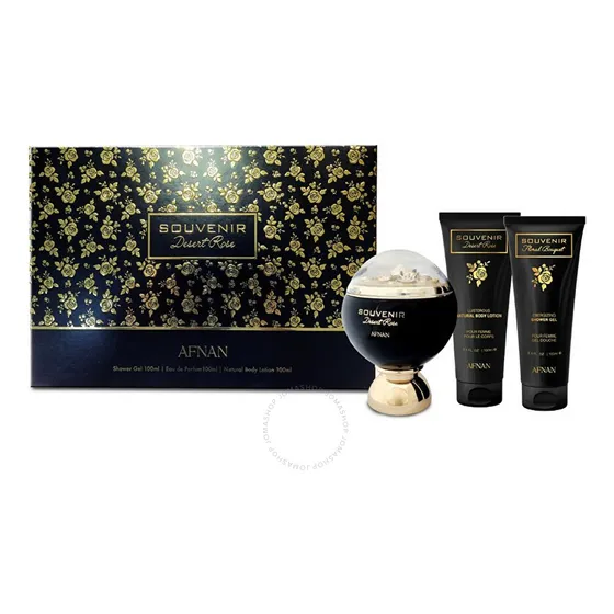Set Perfume Femenino Afnan Souvenir Desert Rose Edp 100ml