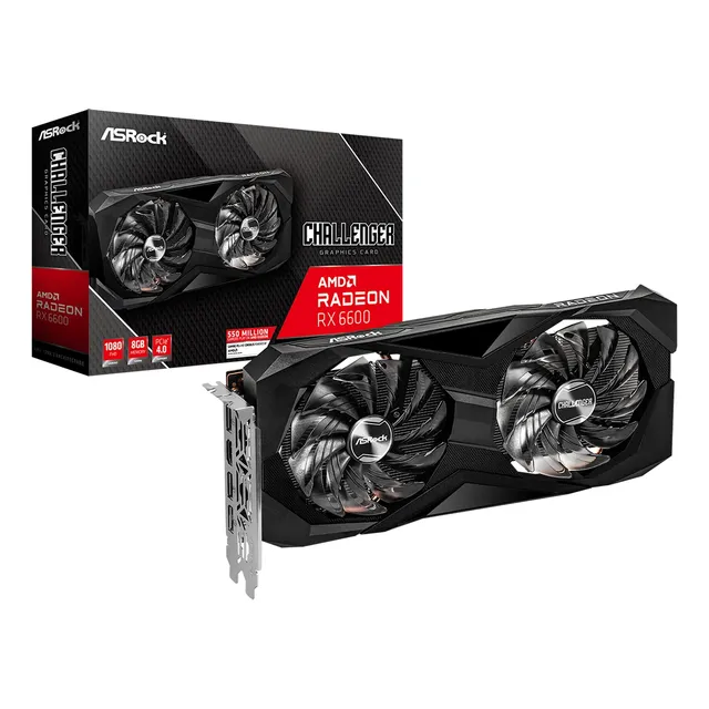 Tarjeta De Video Asrock Rx6600 8gb Gddr6