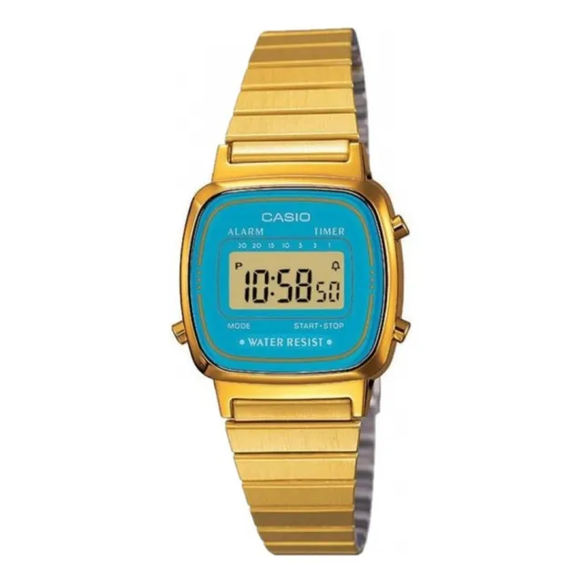 Reloj Casio Original Clásico  La670wga-7 Con Garantia