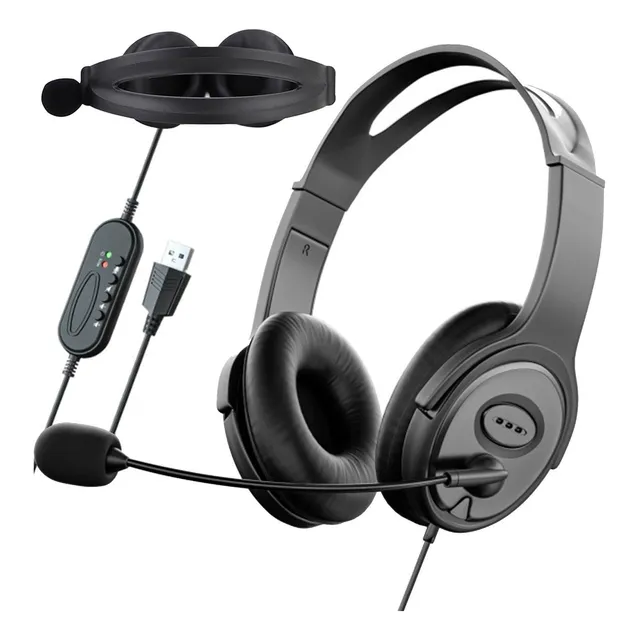 Auriculares Para Portátil Auriculares Estéreo Con Micrófono
