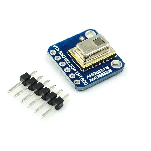 Sensor Temperatura Camara Termica Amg8833 I2c 0-80c 3~5v