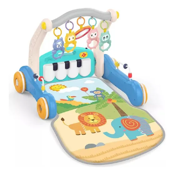 Andadera Caminador Gimnasio Piano Huanger Bebes 2 En 1