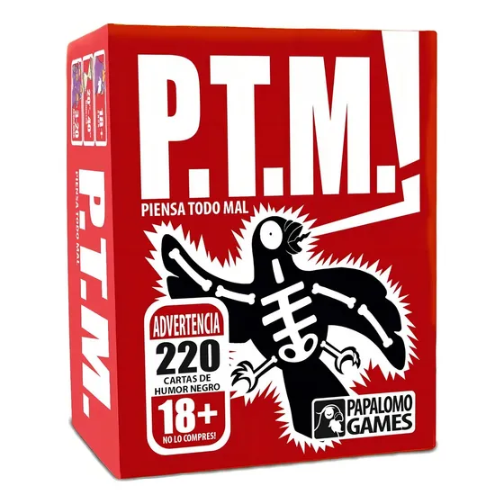 Juego De Mesa P.t.m. Piensa Todo Mal Español | Cuotas sin interés