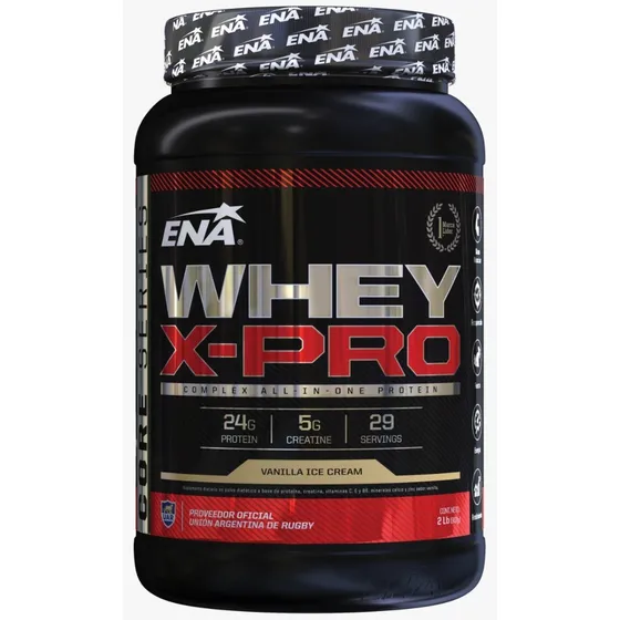 Ena Whey X Pro 1kg Proteina Con Creatina Y Glutamina Olivos