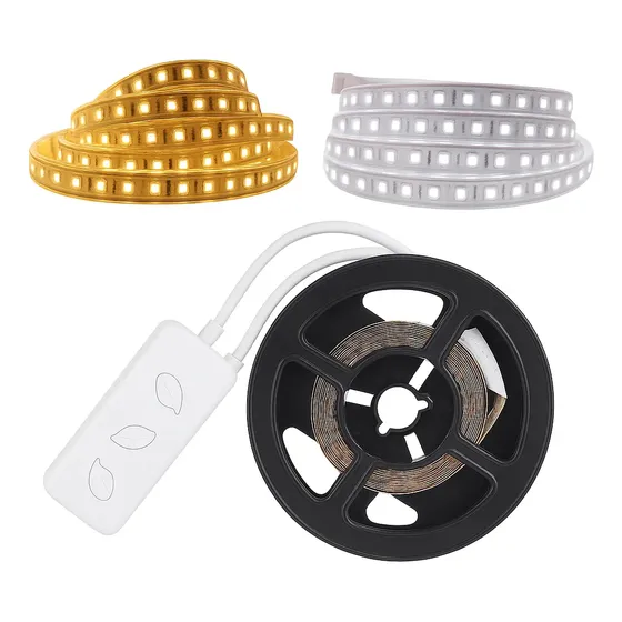 Fita Led Inteligente 12v 5w Branco Quente E Frio Dimmer 3000k 6000k Wifi 2m Gaya