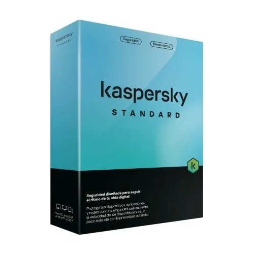 Kaspersky Antivirus Standard 2025 3 Dispositivos 1 Año.