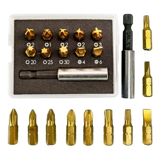 Juego Set Kit De Puntas 11 Piezas Soporte Magnético