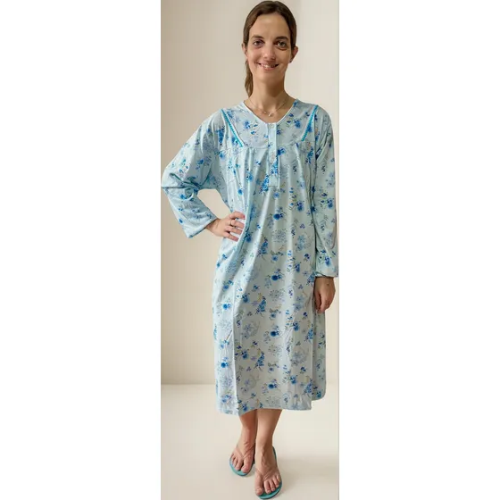 Camisón Manga Larga Mujer Talles Especiales
