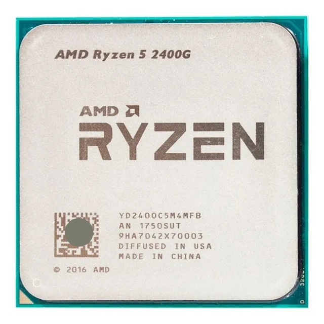 Ryzen 5 2400g R5 2400g 3.6 Ghz Quad-core 65w Cpu Processor