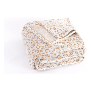 Manta De Forro Polar Pleasant Boulevard Leopard Premium L Manta De Forro Polar Pleasant Boulevard Leopard Premium L