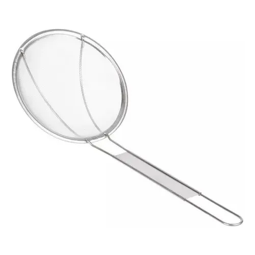Espumadera Colador Malla Metalica Redondo Cocina