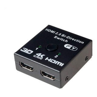 Switch Splitter Hdmi 2.0 4k 60hz 2x1 1x2 Bi-direcional Switch Splitter Hdmi 2.0 4k 60hz 2x1 1x2 Bi-direcional