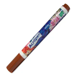 Caneta Para Tecido Acrilex Acrilpen 531 Marrom Caneta Para Tecido Acrilex Acrilpen 531 Marrom