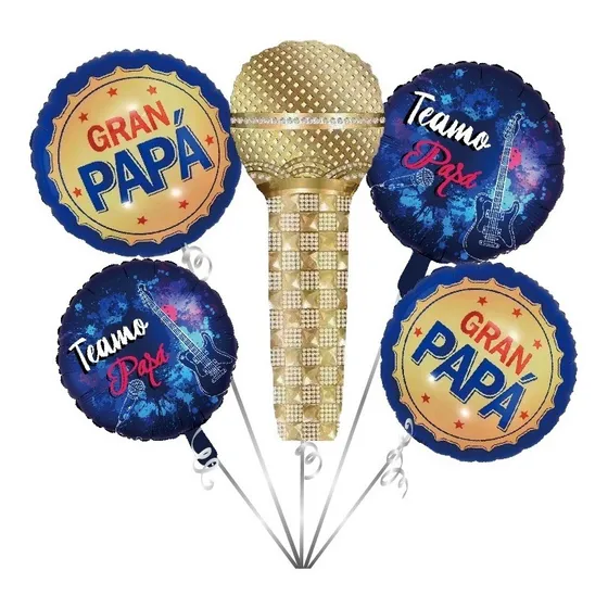 X5 Globos Dia Del Padre Decoracion Dia Del Padre Globo Papa
