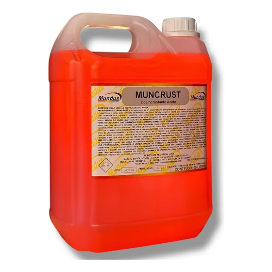 Desincrustante Acido Limpa Pedras Muncrust Mundus Pós Obra 5