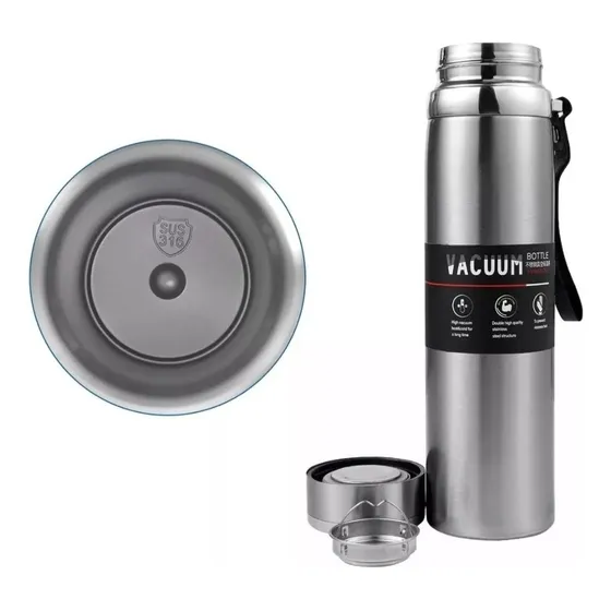 Termo Vacum Cofe Frio Caliente Acero Inoxidable 800 Ml