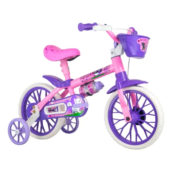 Bicicleta Infantil Nathor Aro 12 Com Rodinhas Original