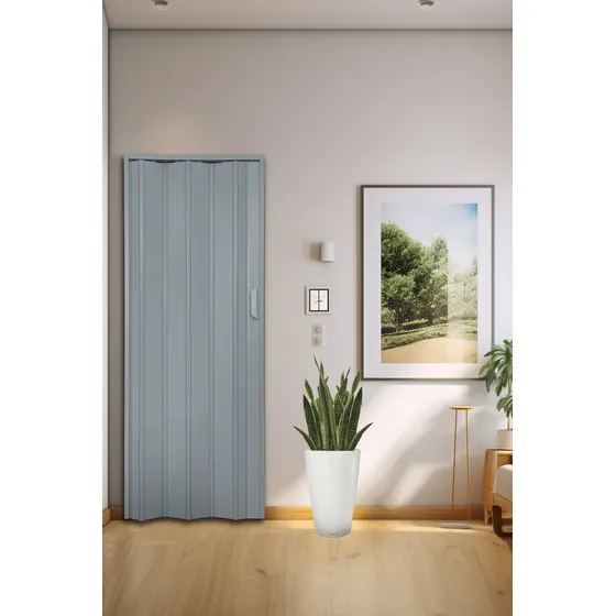 Porta Sanfonada 210x72cm Bariri Pvc Wt