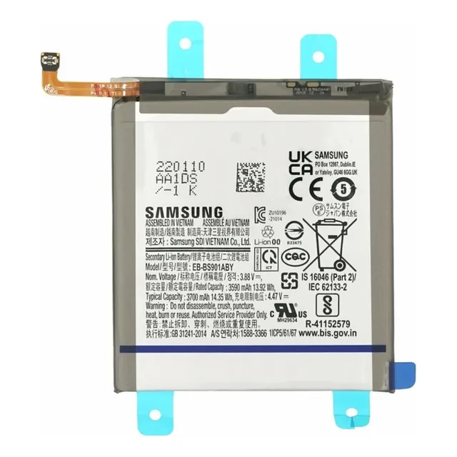 Bateria Samsung Ebbs901aby Galaxy S22 5g S901 Tienda Fisica