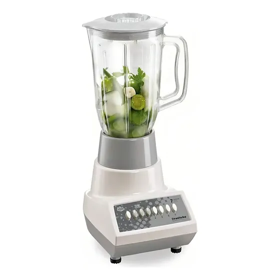 Licuadora Man LPU-5071 1.25L Plástico Blanco 7 Velocidades 400W