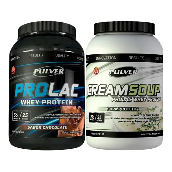 Crecimiento Muscular Definido Proteina Prolac + Sopa Pulver 