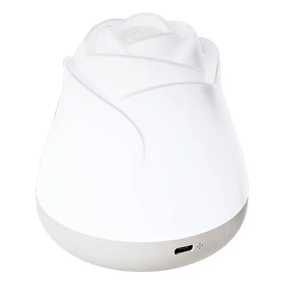 Novo Estilo  Luz Noturna Led Mini Rose Recarregável De Três