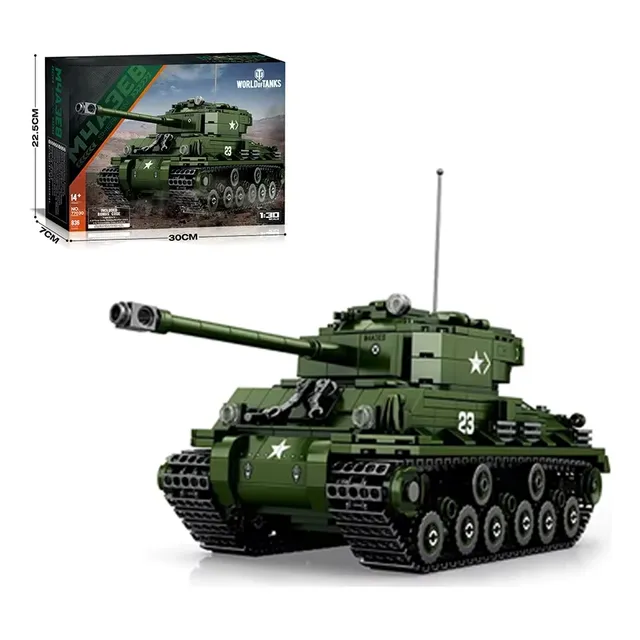 Set De Tanque Sherman Wwii Bloques De Construcción
