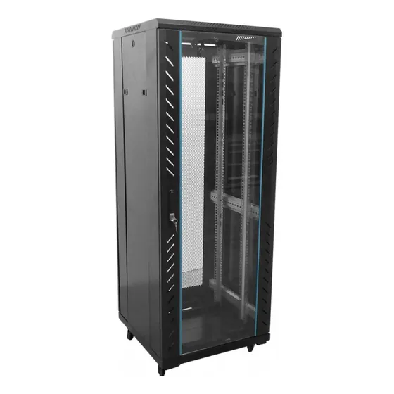Gabinete Rack Móvil 32u Para Servidores 19  Con Ventilación