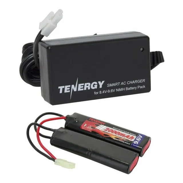 Kit Baterías Con Cargador 9.6v 2000mah Mini Tamiya
