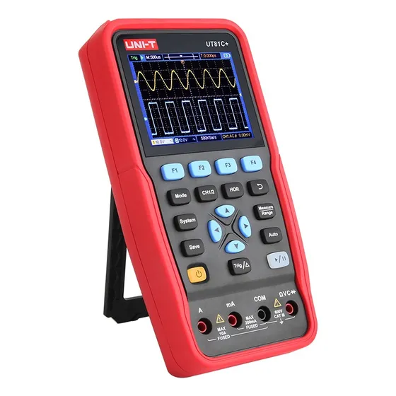 Uni-t Multimetro Con Osciloscopio Digital,generador De Señal