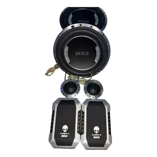 Kit 2 Vias Alto Falante 5pol Qualidade = Hertz Jl Importado