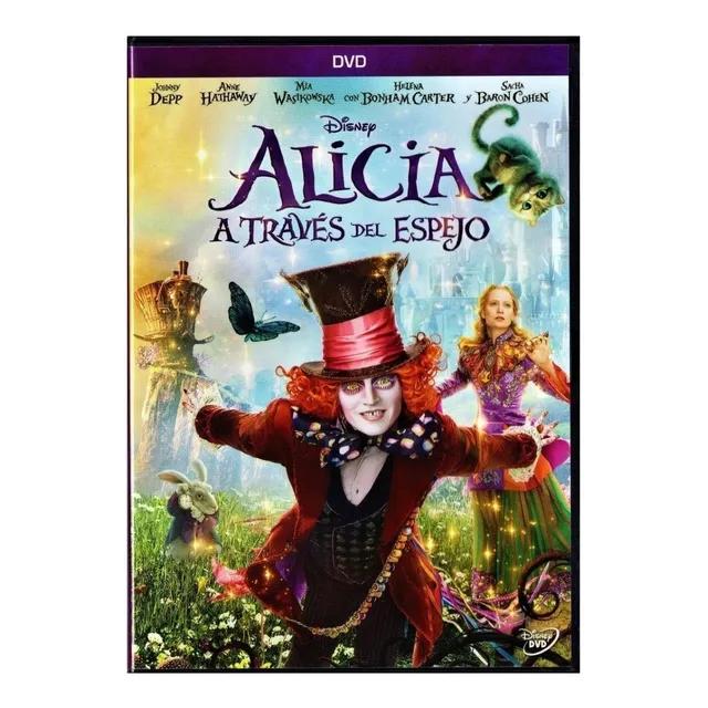 Filme Alice Através do Espelho 2016 em DVD