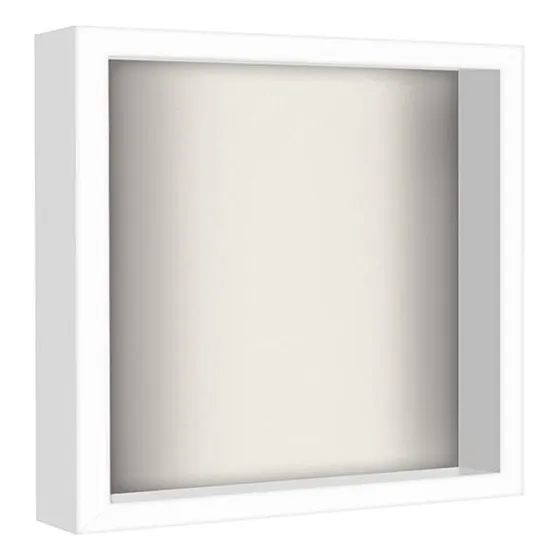 Marco Shadow Box Profundidad 5 Cm.20x20cm Fondo Y Frente Vgo