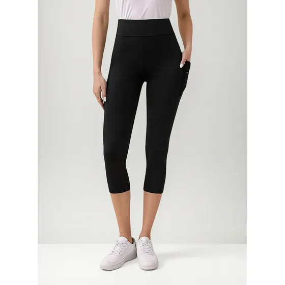 Legging Academia Com Bolso Celular Cós Alto Lateral Fitness