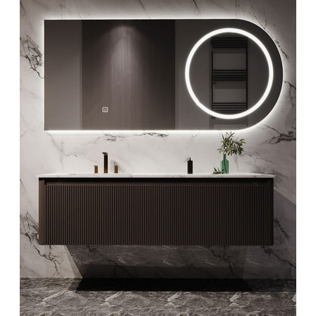 Espejo Luz Led Touch Pared Tocador Baño Vestidor 3 Luces Espejo Luz Led Touch Pared Tocador Baño Vestidor 3 Luces