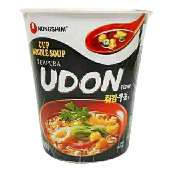 Cup Noodle Coreano Nongshim Big Bowl Sabor Tempurá Udon 62g