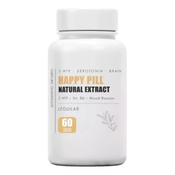 Happy Pill Leguilab  60 Cápsulas   5-htp Serotonina