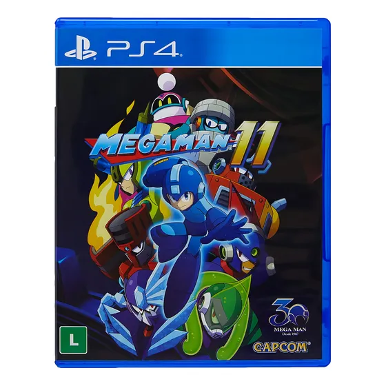 Jogo Mega Man 11 Ps4 Br Midia Fisica