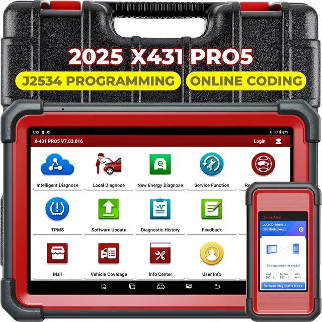 Scanner Launch X431 Pro 5 J2534 Programacion De Ecu Adas