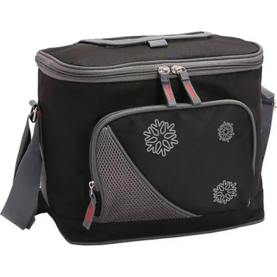 Bolsa Térmica Fitness Multiuso Porta Marmita Frasqueira Cor Cinza